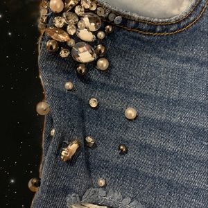 Pearl ripped jeans